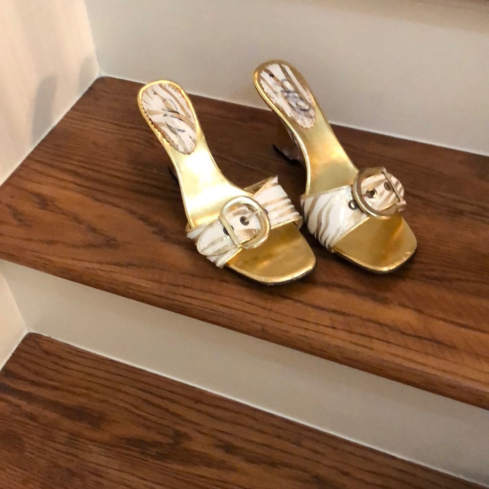 MV Women’s High heel open toe slides